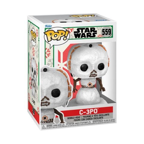 Figurine Funko Pop! N°559 - Star Wars Holiday - C-3po
